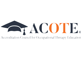 Accreditation Council for Occupational Therapy Education Accreditation Badge
